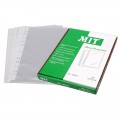 MIT 4042 A4 文件保護套 (11孔 磨砂 100個/盒)
