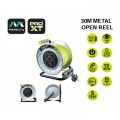MASTERPLUG OTMU30134SL / 4位 X 13A / 30米金屬拖轆