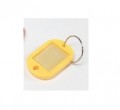 盤點清倉 - 黃色匙扣 (雙面欖形 25 x 38 MM, 10個)