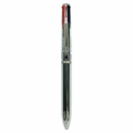 ZEBRA 4C-T 透明杆4色原子筆