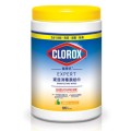 CLOROX 高樂氏 消毒濕紙巾 105片裝 / 檸檬香味 / 新舊包裝隨機發送