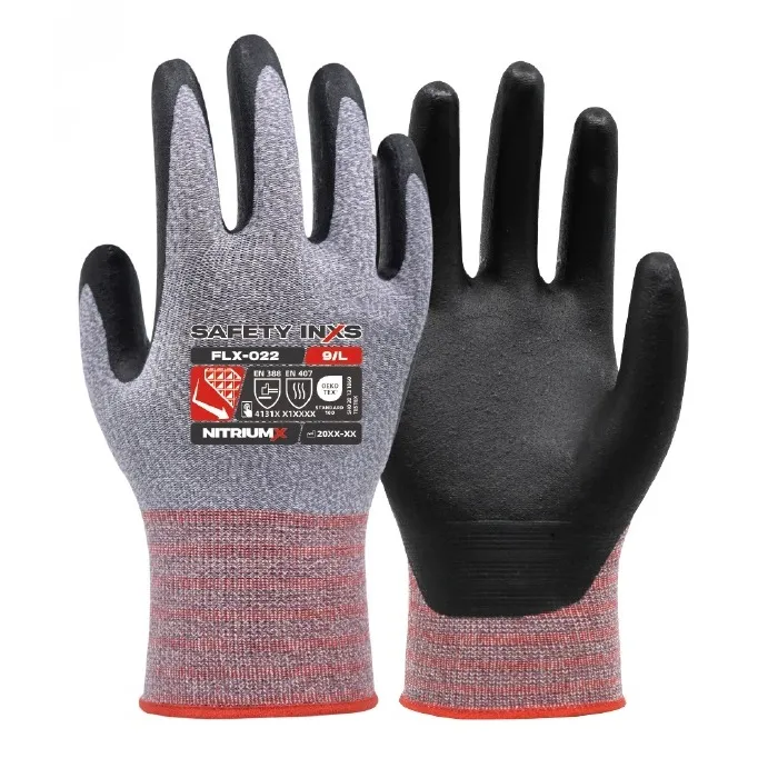 SAFETY INXS FLX-022 丁腈塗層防護手套