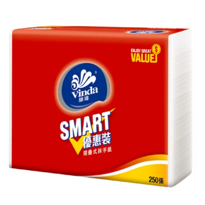 VINDA 維達 SMART 抹手紙 250張 X 16包