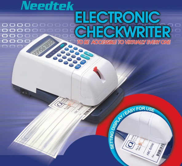 NEEDTEK EC-55 支票機 人民幣版 ( $ / RMB / EUR / JPY )