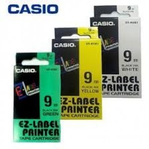 CASIO 電子標籤帶 9MM x 8M