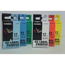 CASIO 電子標籤帶 12MM X 8M