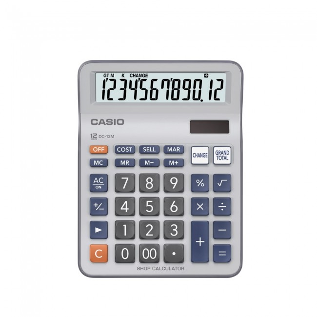 CASIO DC-12M 计算机 (12位)