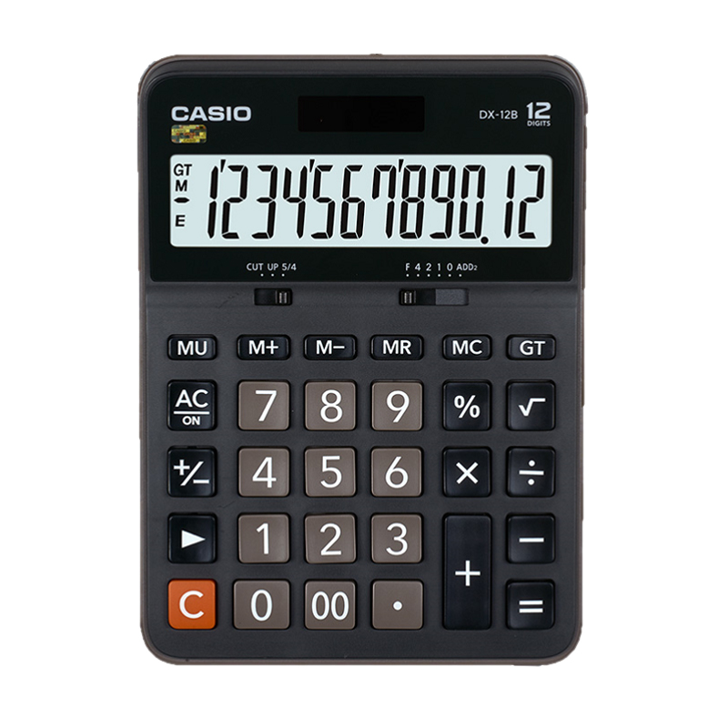 CASIO DX-12B 计数机 (12位)