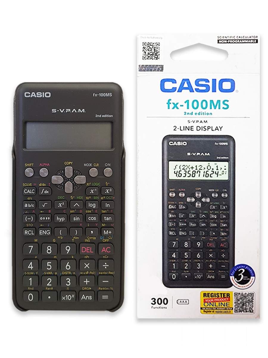 CASIO FX-100MS SCIENTIFIC CALCULATOR