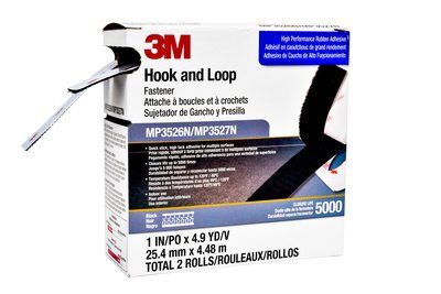 3M Scotch MP3526N/MP3527N Hook and Loop Fasters 1" x 4.48M