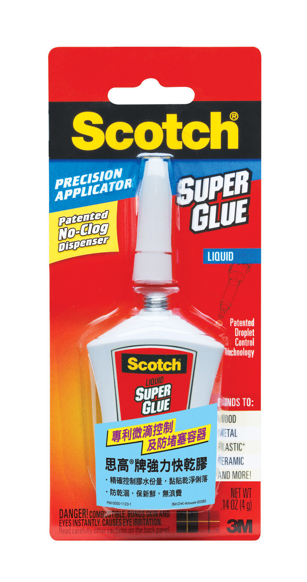 3M Scotch AD124 強力快乾膠(4g)