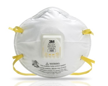 3M 8210V N95 口罩 -- 有呼吸閥 (10個/盒)