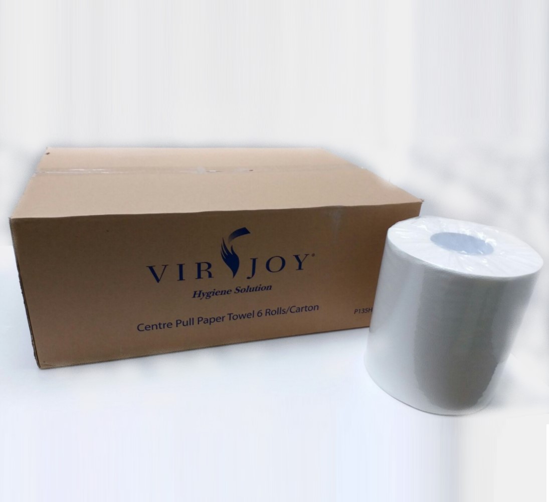 VIRJOY CENTRE PULL PAPER TOWEL X 6 ROLLS