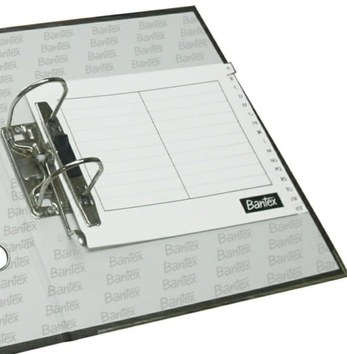 BANTEX 0202 A5 A-Z PAPER INDEX