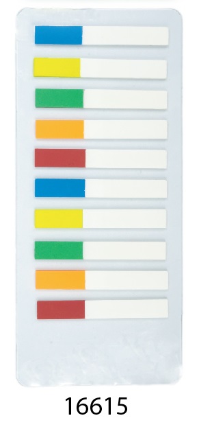 BANTEX 16615 TABS & FLAGS (6 X 44MM)