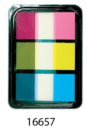 BANTEX 16657 3色膠質旗仔(20 x 44MM)