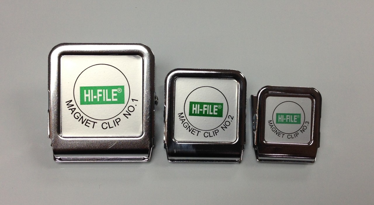 HI-FILE MC-45L MAGNETIC CLIPS (45MM X 45MM)