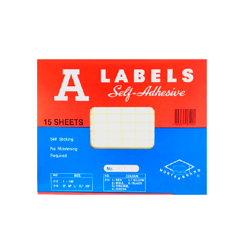 A LABEL (15 SHT/PK)