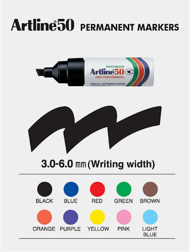 ARTLINE EK-50 PEMANENT MARKER