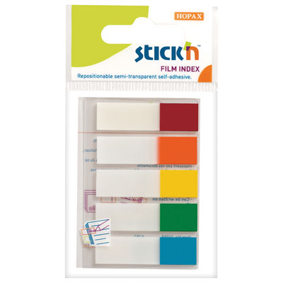 STICK'N 21465 5-COLS FILM INDEX