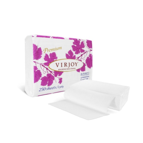 VIRJOY PREMIUM M-FOLD TOWEL 250'S X 16 PKG