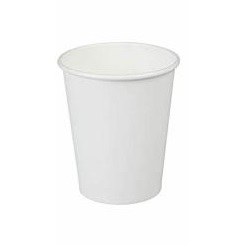 白色熱飲紙杯 8安士 100隻
