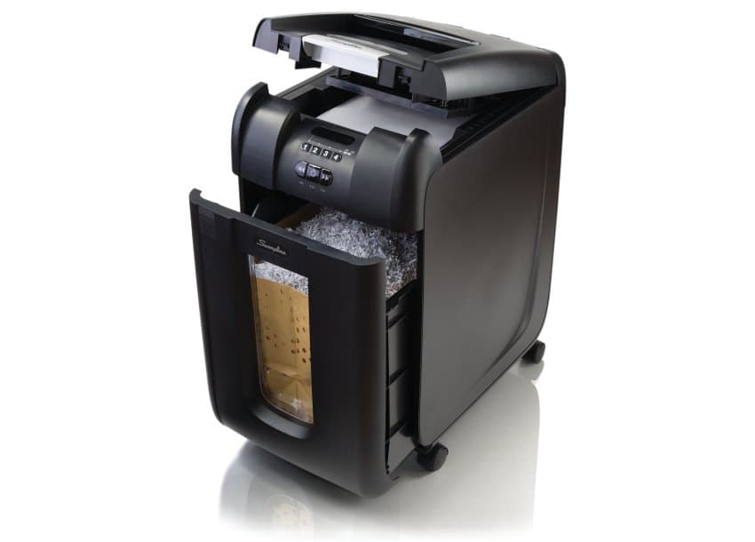 GBC AUTO+300M 碎粉粒狀全自動碎紙機(附4位密碼鎖)