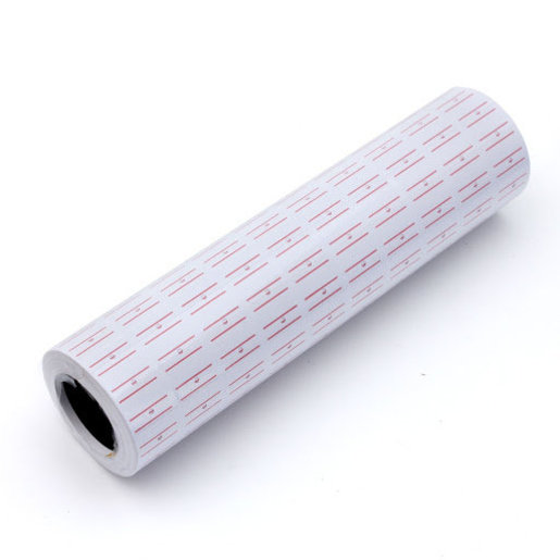 SMARTMAX 銀碼機標籤 LABEL - 雙紅線 (800PCS/ROLL)