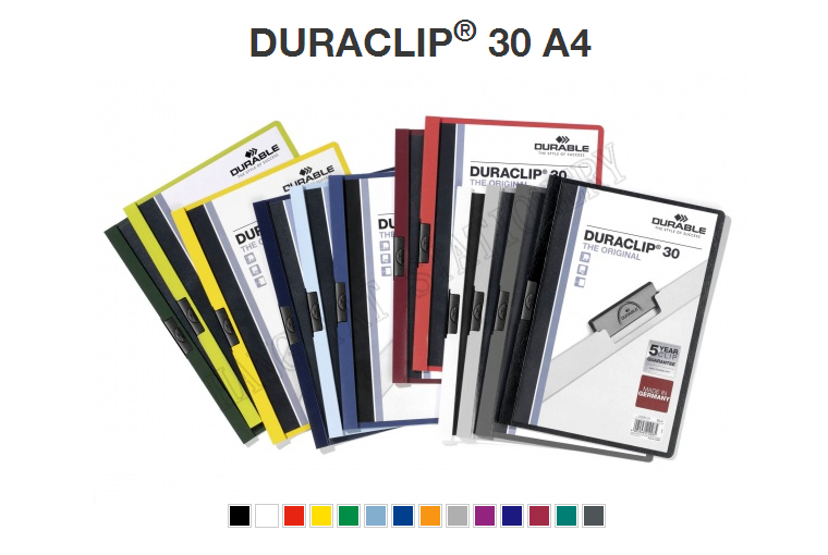 DURACLIP 30 A4 SWING CLIP FILE #2200