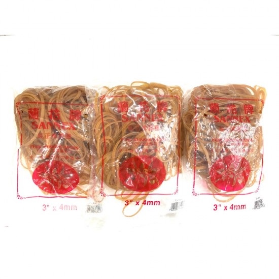 SANNEX 蘭花牌濶邊橡筋圈 寬身 4MM