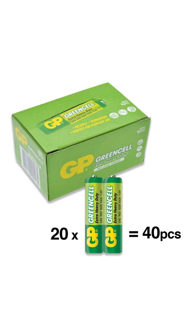 超霸 GP 重量级 AAA 碳性电池 (2粒收缩装)