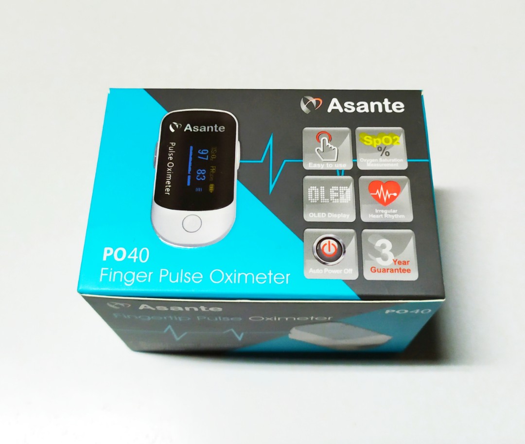 Asante PO40 指式血含氧儀 (3年自攜保養)