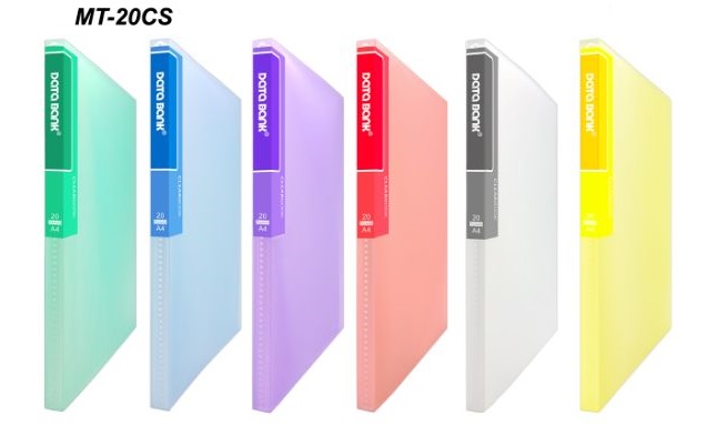 DATA BANK MT-20CS A4 20页透明磨砂资料簿