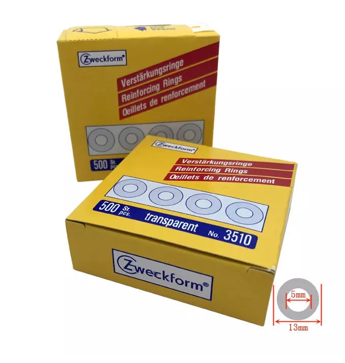 ZWECKFORM 3510 透明雞眼圈(500粒)