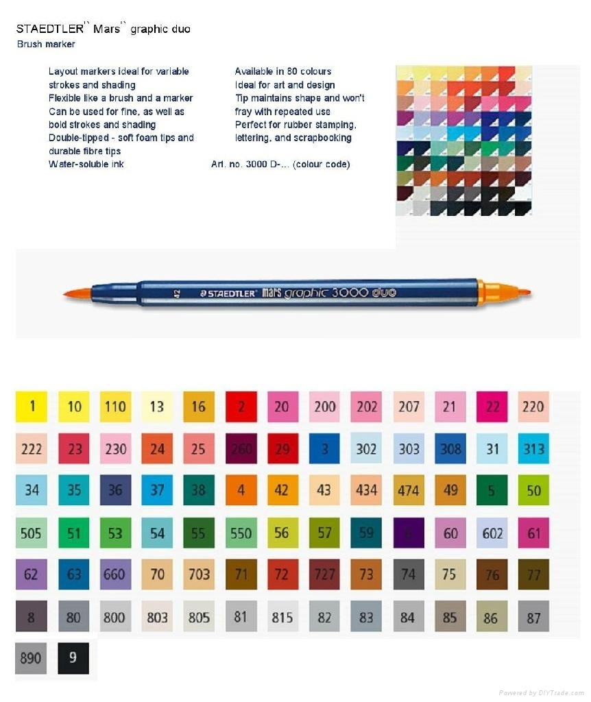 STAEDTLER 3000 幻彩笔