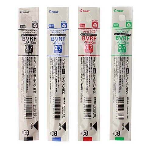 PILOT ACROBALL BVRF-8F 原子筆替芯 FOR ACROBALL 3 / DR. GRIP 4+1