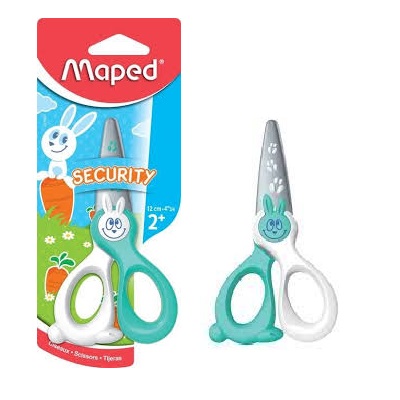 MAPED 37800 玻璃纖維小童安全較剪 12CM
