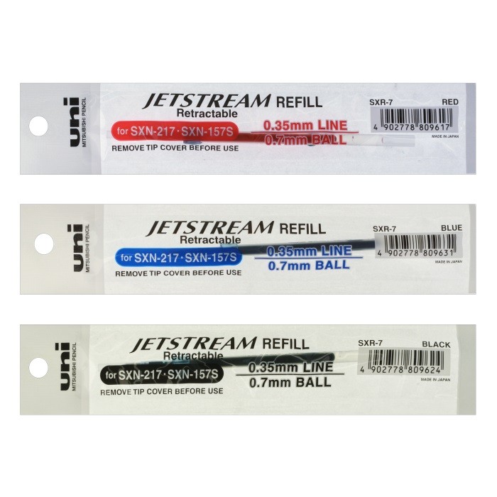 UNI SXR-7 JETSTREAM 笔替芯 REFILL FOR SXN-150-07