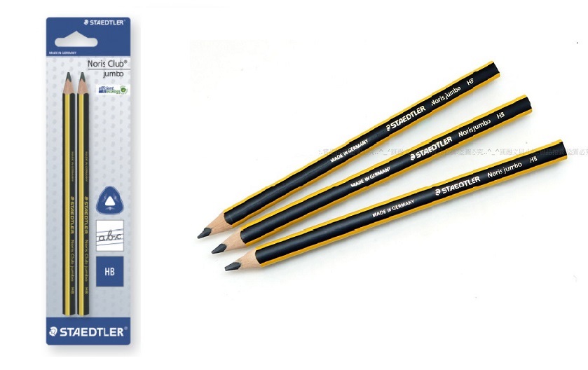 STAEDTLER 119 HB NORIS CLUB JUMBO LEARNER'S PENCIL (12PCS)