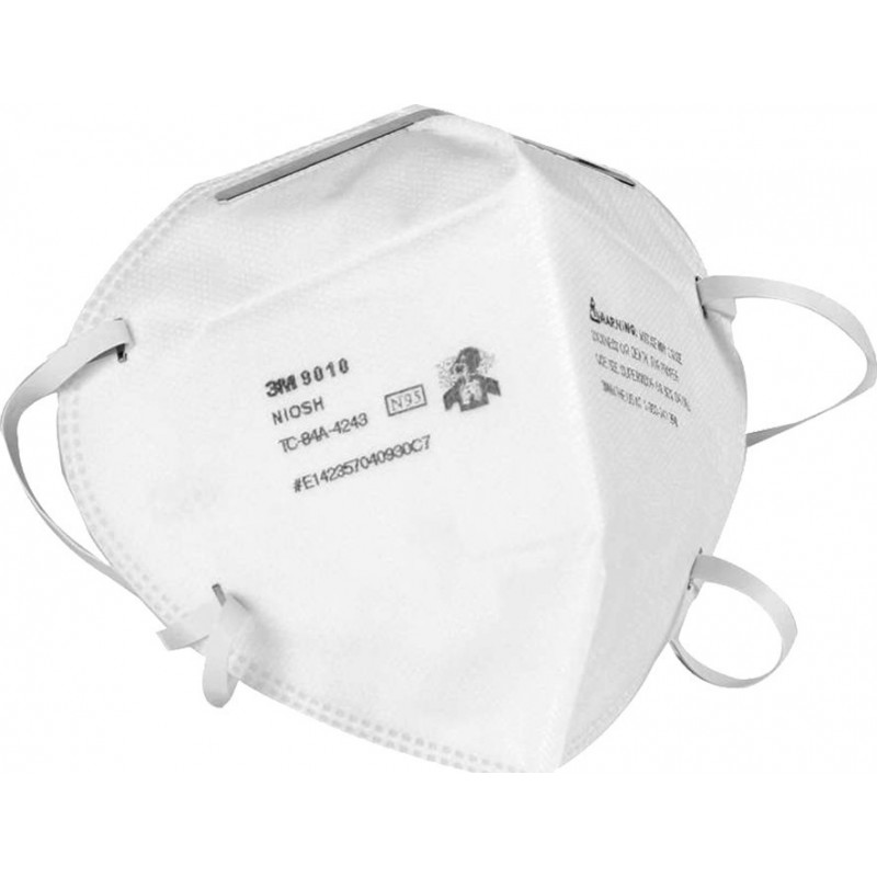 3M™ 9010CN - N95 摺疊式即棄口罩 (50個裝)