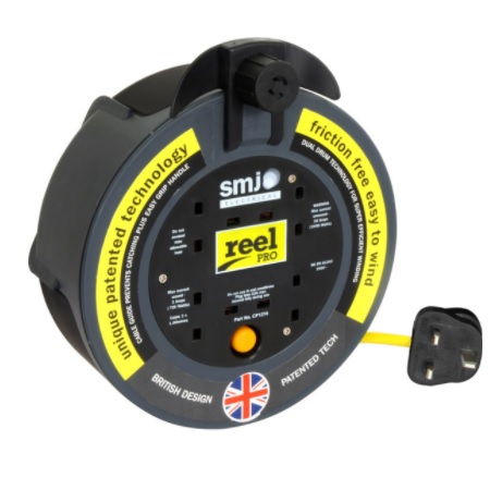 SMJ REELPRO 電線拖轆 13A x 4位 x 8M