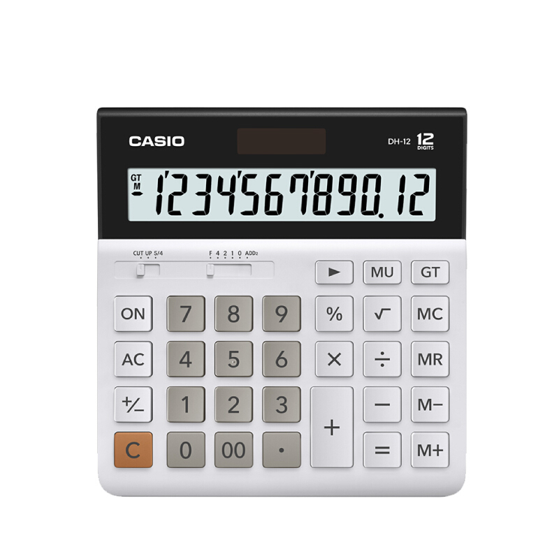 Casio  DH-12-WE 計算機 (12位)