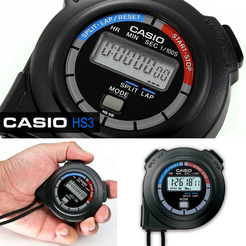 CASIO HS-3V-1B 計時器