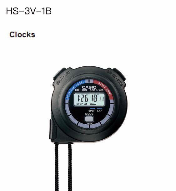 CASIO HS-3V-1B 計時器