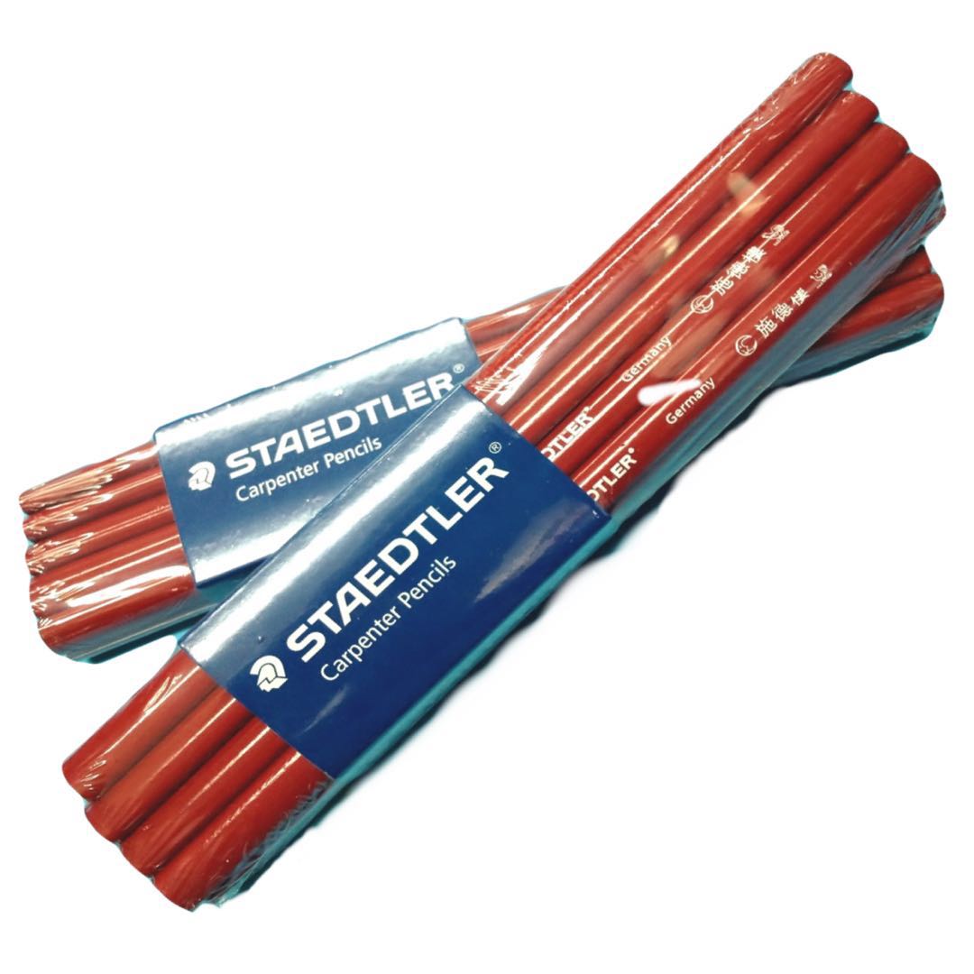 STAEDTLER 14825 CARPENTER PENCIL X 12 PCS