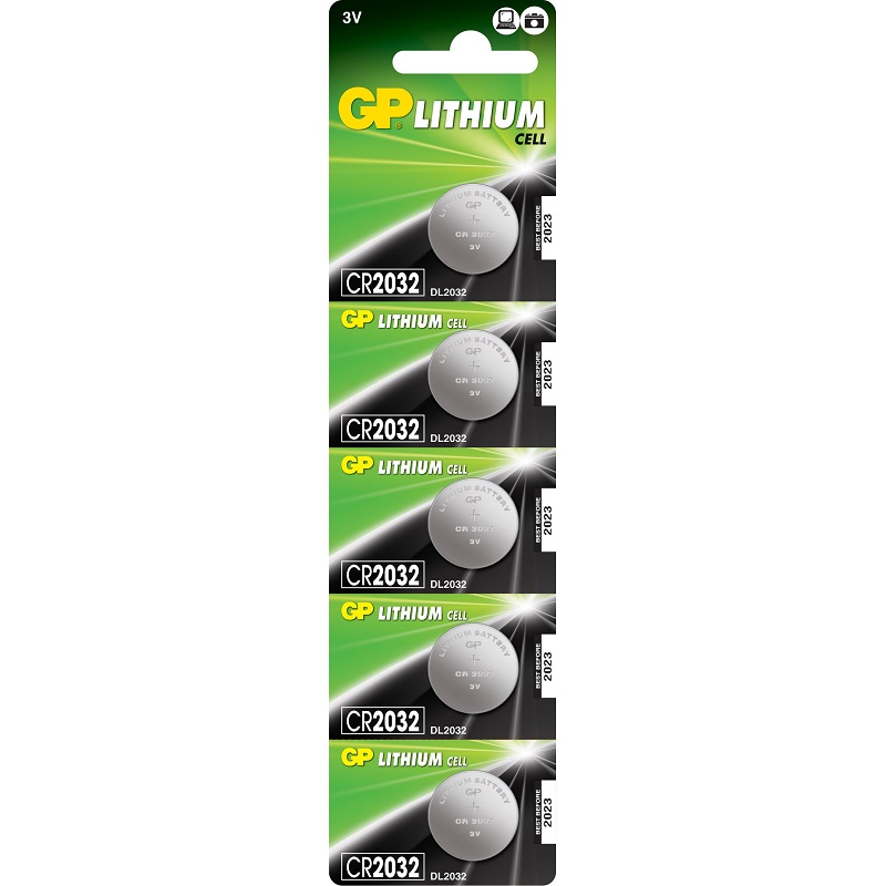 GP CR2032 3V LITHIUM BATTERY