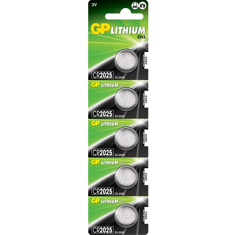 GP CR2025 3V Lithium Battery