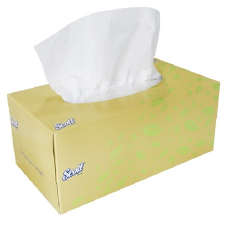 SCOTT ECONOMY SIZE BOX FACIAL TISSUE X 50 BOXES