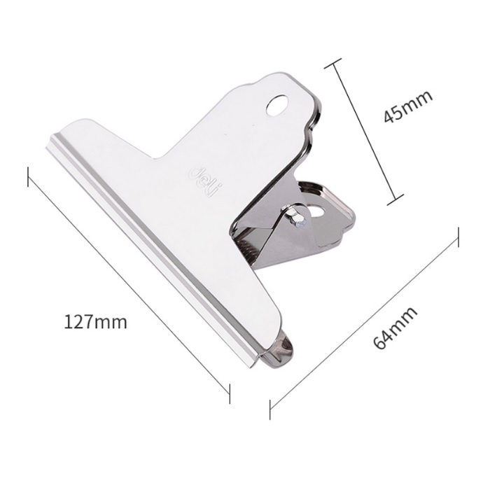 DELI 9534 SPRING CLIPS 127MM
