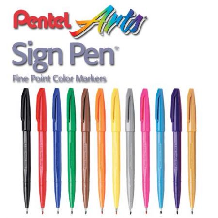PENTEL S520 SIGN PEN